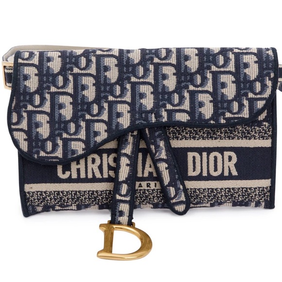 Dior Handbags - Authentic CHRISTIAN DIOR
2020 Oblique Slim Saddle Belt Pouch